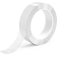 Los mejores  - 9.8ft-3M Cinta Doble Cara - Cinta Adhesiva de Doble Cara Nano Tape-Fuerte para Pegar Artículos-Reutilizable-para Pared…